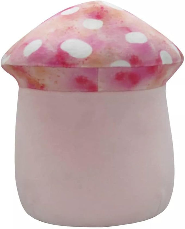Squishmallows Oficial Kellytoy Food Squad Plush Toys Soft Plush Animal (8 Inch, Molly Pink Mushroom)