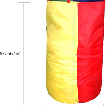 CWLAKON 6 Pack Potato Sack Race Bags for Kids Adults Family Outdoor Field Day Birthday Party Yard Backyard Camping Picnic Easter Fall Themed Thanksgiving Halloween Christmas 4th of July Party Games