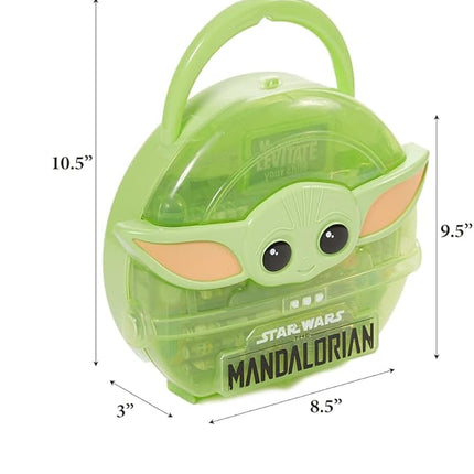 Star Wars Mandalorian Baby Yoda Coloring & Sticker Activity Set for Kids with Travel Carrying Case