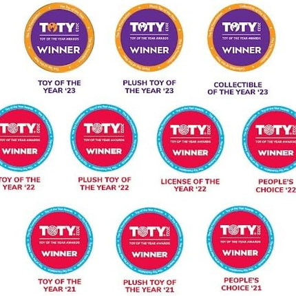 Squishmallows Original 5-Inch Food 4-Pack – Kachina Kiwi, Rayen Pancakes, Visconti Lemon Macaron, Wanda Watermelon – Official Jazwares Plush (Little)