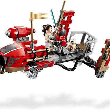 LEGO Star Wars: The Rise of Skywalker Pasaana Speeder Chase 75250 Hovering Transport Speeder Building Kit with Action Figures (373 Pieces)