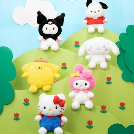 BumBumz 7.5-inch Hello Kitty and Friends Bumz Classic My Melody Plush - Collectible Sanrio Toy - from The Makers of Original Squishmallows - Ages 3+