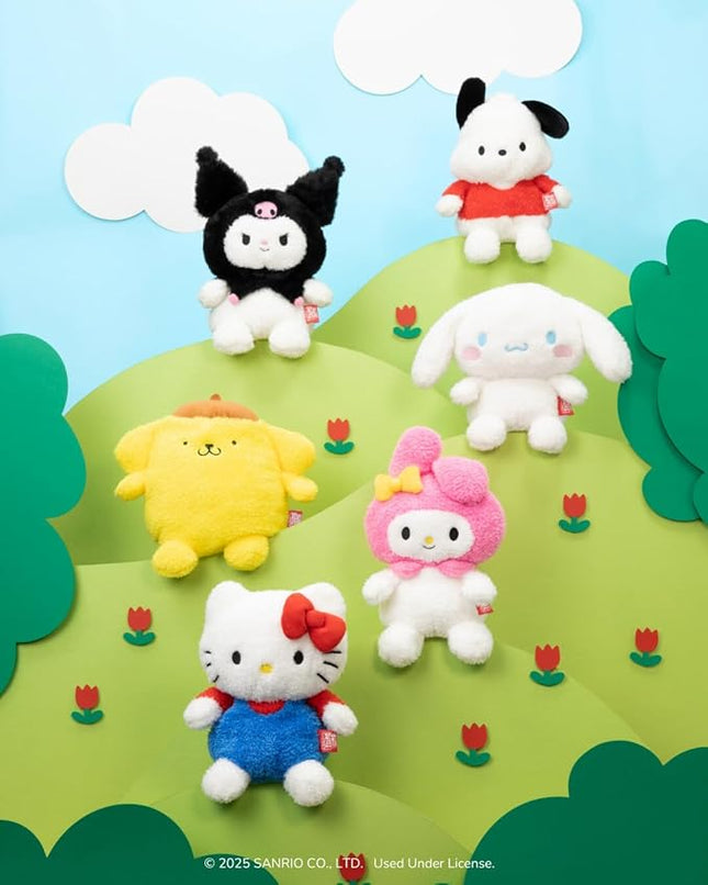 BumBumz 7.5-inch Hello Kitty and Friends Bumz - Classic Pompompurin Plush - Collectible Sanrio Toy - from The Makers of Original Squishmallows - Ages 3+