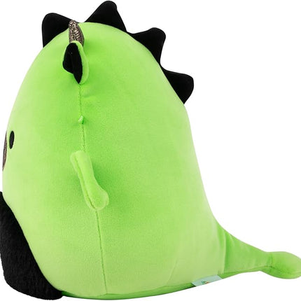 Squishmallows Original 8in Excalibur the Neon Green Dragon – Official Jazwares Halloween Plush (Little)