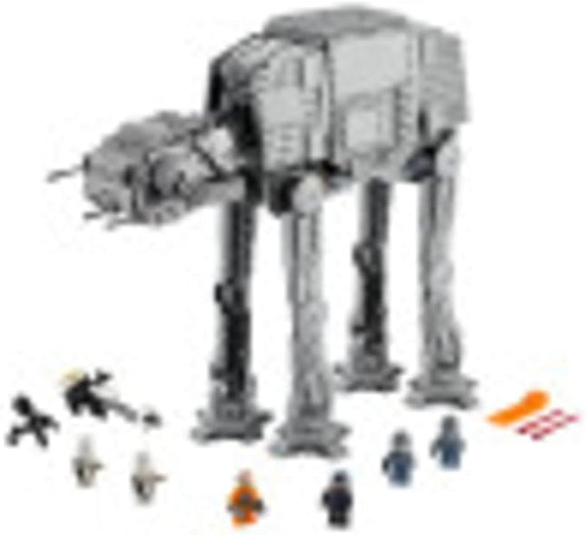 LEGO Star Wars at-at Walker 75288 Building Toy, 40th Anniversary Collectible Figure Set, Room Décor, Gift Idea for Kids, Boys & Girls with 6 Minifigures