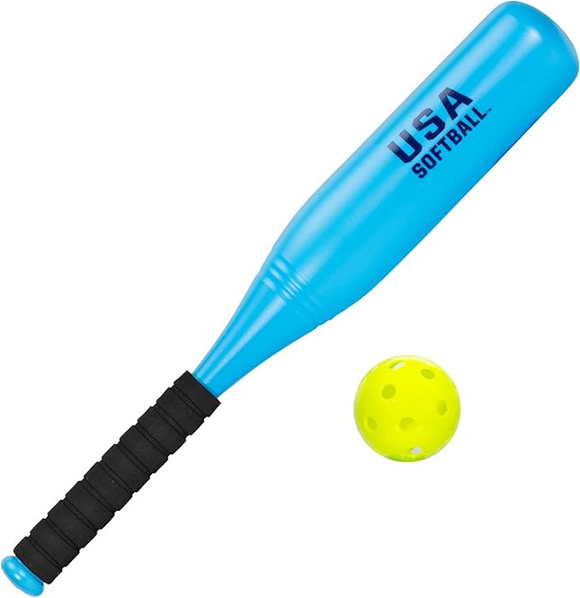 Franklin Sports MLB Jumbo Kids Plastic Baseball Bat - Backyard Bat with Large Barrel for Toddlers - Fat Plastic Bat