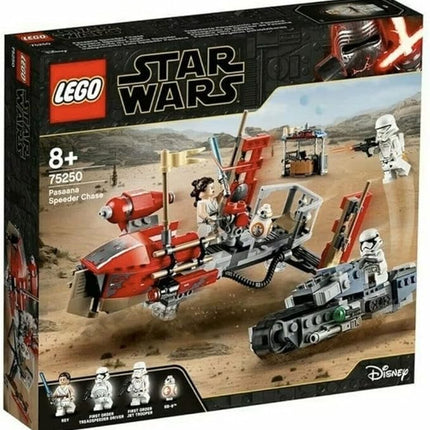 LEGO Star Wars: The Rise of Skywalker Pasaana Speeder Chase 75250 Hovering Transport Speeder Building Kit with Action Figures (373 Pieces)