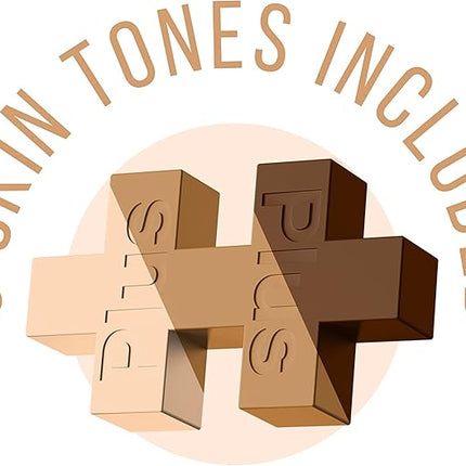 Plus Plus 3D Puzzle Cryptid Construction Building Block Set, Fun Fantasy Figures Stem Toys for Kids, 70 Interlocking Pieces - Gnome Mini Maker Tube