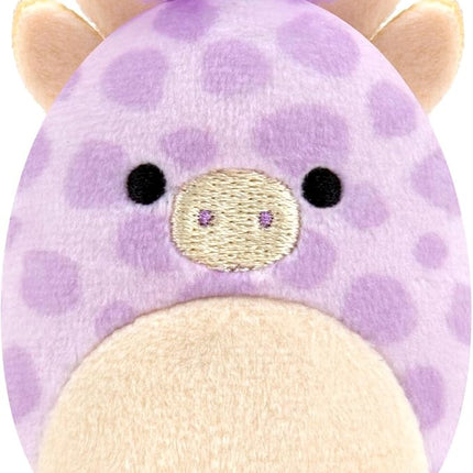 Squishville by Original Squishmallows Purple Pals Squad Plush - Six 2-Inch Squishmallows Plush Including Bashira, Mollie, Carlota, Patrick, Rida, and Jazzy - Toys for Kids