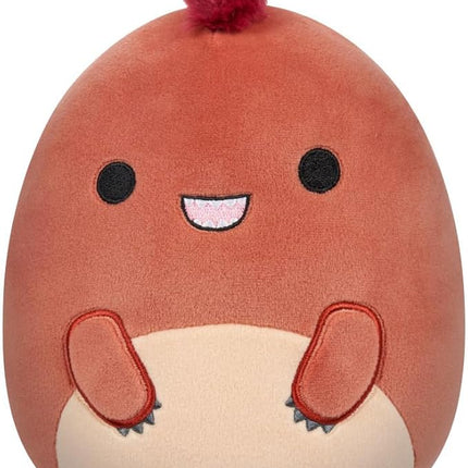 Squishmallows Original 8in Kelly The Red Velociraptor – Official Jazwares Plush (Little)