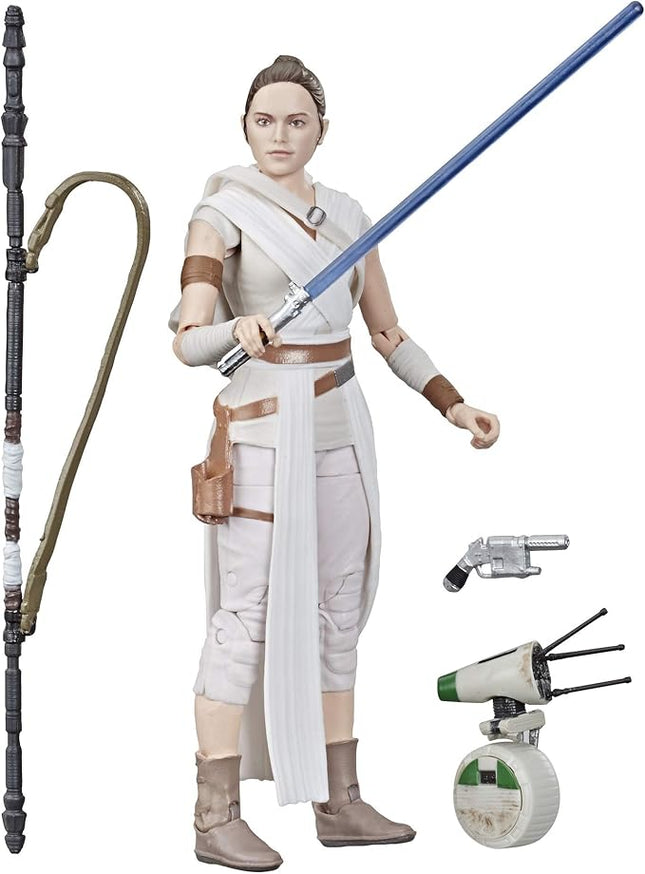 STAR WARS The Black Series Rey Toy 6" Scale Collectible Action Figure, Kids Ages 4 & Up
