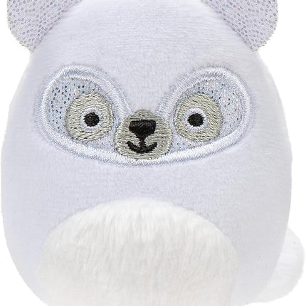 Squishville by Original Squishmallows Black and White Squad Plush - Six 2-Inch Squishmallows Plush Including Tajo, Kayce, Bambalina, Landi, Nathaniel, and Basma - Toys for Kids