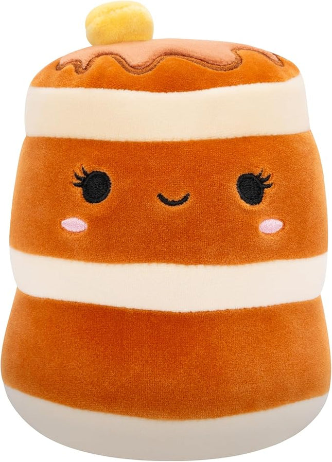 Squishmallows Original 5-Inch Food 4-Pack – Kachina Kiwi, Rayen Pancakes, Visconti Lemon Macaron, Wanda Watermelon – Official Jazwares Plush (Little)
