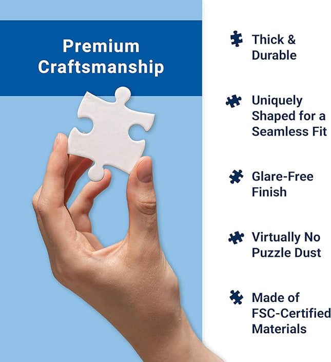 Ravensburger - Minecraft Biomes - 49 Piece Jigsaw Puzzle 3-Pack Set - Pixelated Forests, Oceans & More - Bright, Stunning Imagery - Premium Quality - Ideal Gift - Screen-Free Fun - Children Age 5+