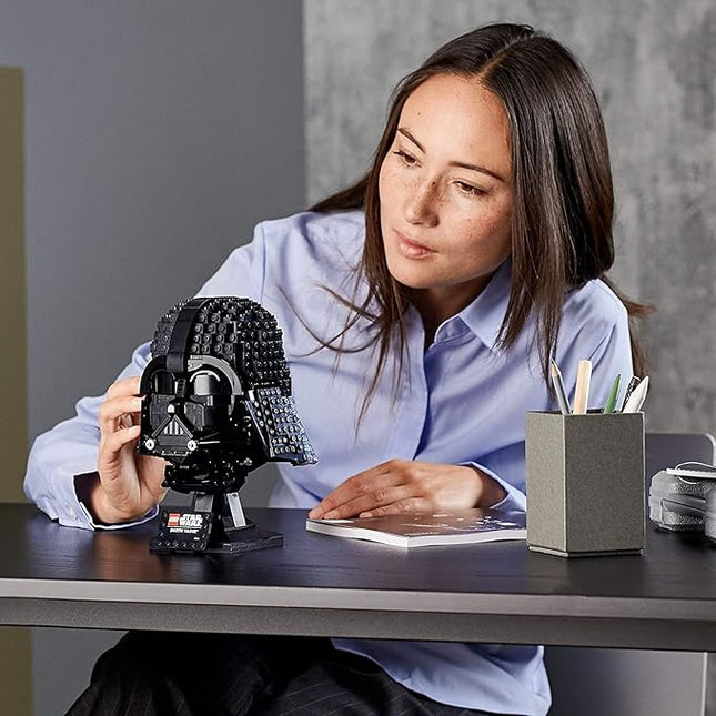 LEGO Star Wars Darth Vader Helmet Building Set for Adults - Collectible Model Kit for Men & Women, Ages 18+ Years - Gifts for Christmas for Men & Women - 75304