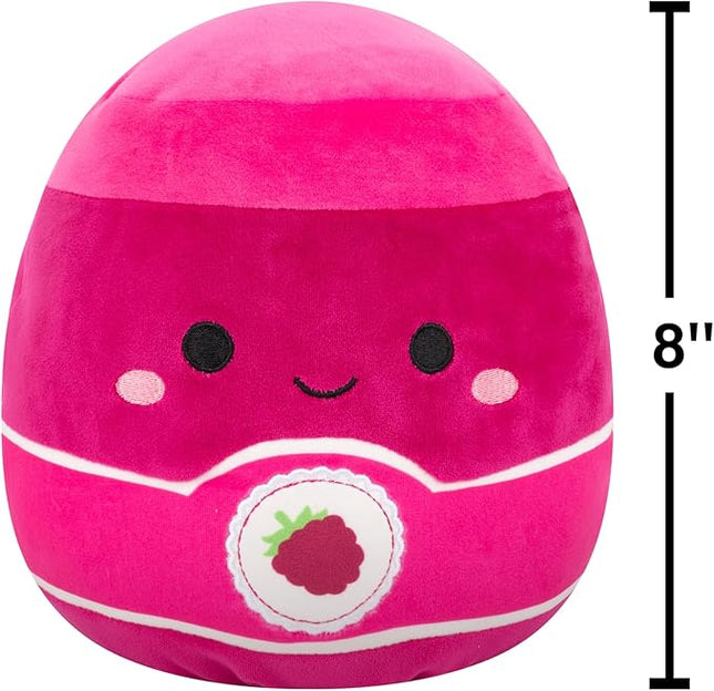 Squishmallows Original 8in Capybara and Jam FlipAMallows – Official Jazwares Flippable Plush (Little)