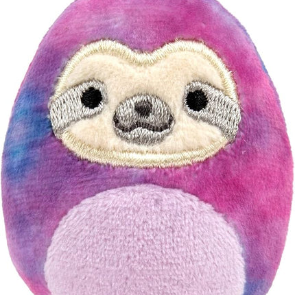 Squishville by Original Squishmallows Purple Pals Squad Plush - Six 2-Inch Squishmallows Plush Including Bashira, Mollie, Carlota, Patrick, Rida, and Jazzy - Toys for Kids