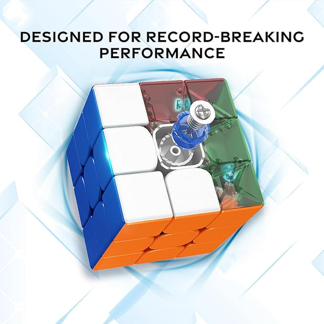 Goliath NEXcube | 3x3 Classic Stickerless Speed Cube | Super Smooth for Fast Action Play | Problem-Solving Brainteaser | Color-Matching Puzzle, Fidget Toy, and Sensory Puzzle