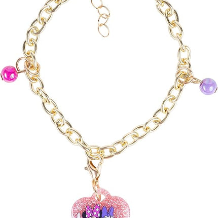 LUV HER Girls Add A Charm Toy Bracelet and Costume Jewelry Box Set - Ages 3+