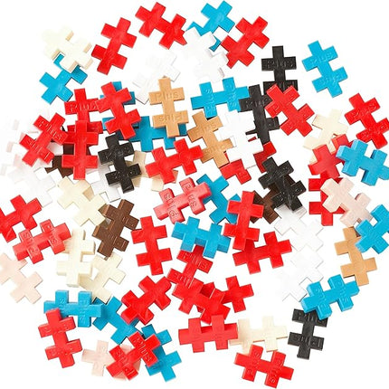 Plus Plus 3D Puzzle Cryptid Construction Building Block Set, Fun Fantasy Figures Stem Toys for Kids, 70 Interlocking Pieces - Gnome Mini Maker Tube