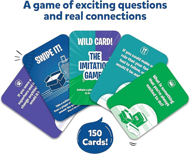 Skillmatics Card Game - Train of Thought, Fun for Family Game Night, Educational Toys, Travel Games for Kids, Teens and Adults, Gifts for Boys and Girls Ages 6, 7, 8, 9 and Up