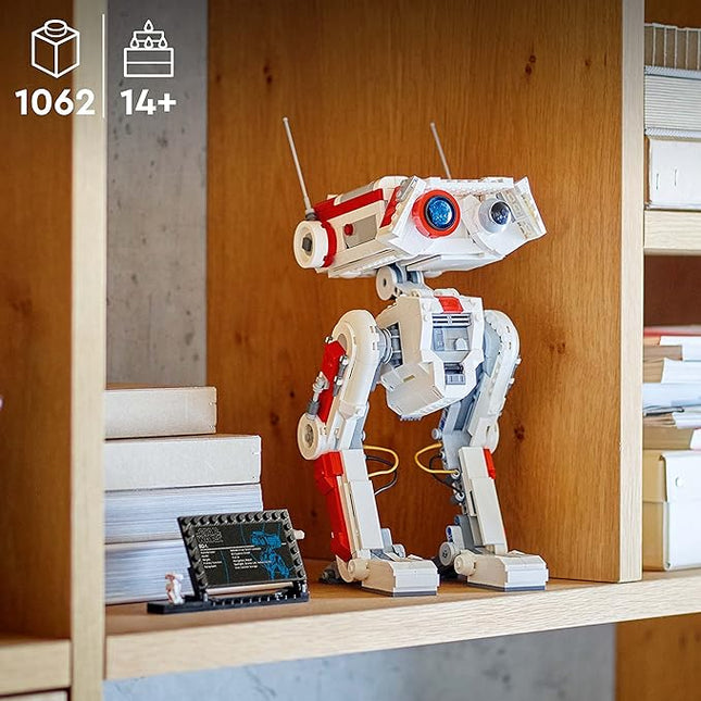 LEGO Star Wars BD-1 75335 Posable Droid Figure Model Building Kit, Room Decoration, Memorabilia Gift Idea for Teenagers from The Jedi: Survivor Video Game