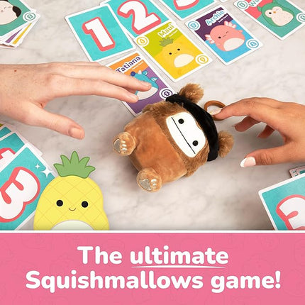 Squishmallows Take4 by Relatable, Exciting Games, Board Games and Card Games for Family Gatherings, Great for Kids Games, Includes 1 Exclusive Collectible Squishmallows, 84 Cards, and Instructions
