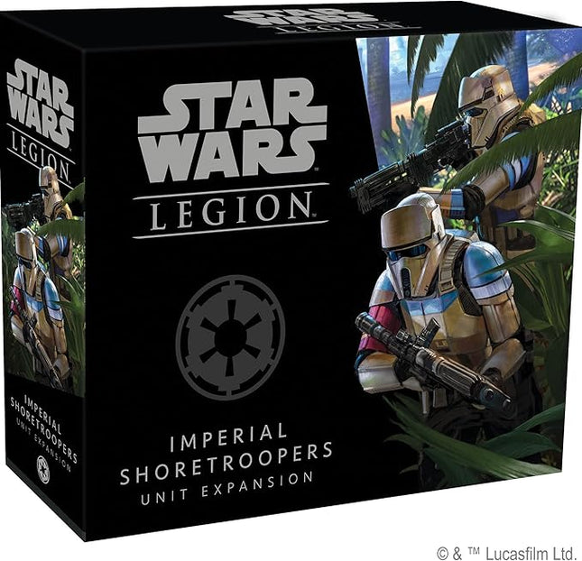 Star Wars: Legion Imperial Shoretroopers UNIT EXPANSION - Elite Troopers! Tabletop Miniatures Game, Strategy Game for Kids and Adults, Ages 14+, 2 Players, 3 Hour Playtime, Made by Atomic Mass Games