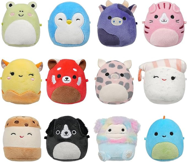 Squishmallows Original Micromallows 12-Pack – Aquitaine, Bijan, Cici, Darex, Geraldine, Ingred, Keina, Koako, Paulie, Puff, Wendy, Zozo