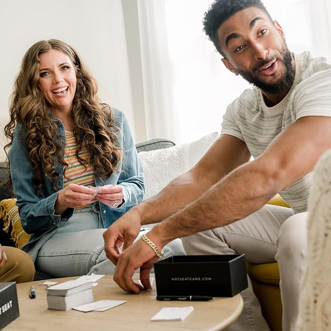 Hot Seat - After Dark Expansion - 100 Fun New Cards for The Party Game That's All About You - for Adults and Families for Fun Parties and Board Games Night with Friends