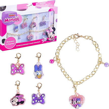 LUV HER Girls Add A Charm Toy Bracelet and Costume Jewelry Box Set - Ages 3+