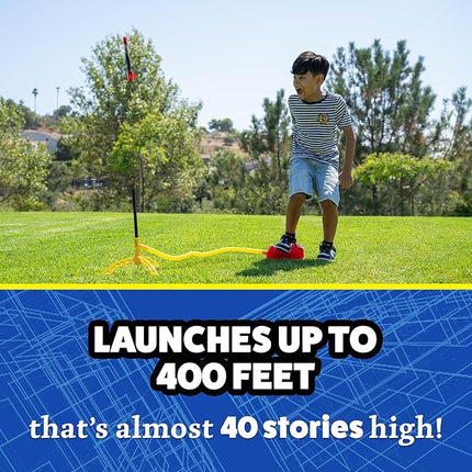 Stomp Rocket X-Treme Rocket Refills, 3 Rockets - Replacement for Rocket Launcher for Kids - Fun Backyard & Outdoor Kids Toys Gifts for Boys & Girls