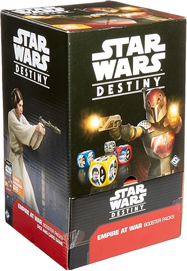 FFG SWD07 Star Wars Destiny: Empire at War Booster Display, Multicolor