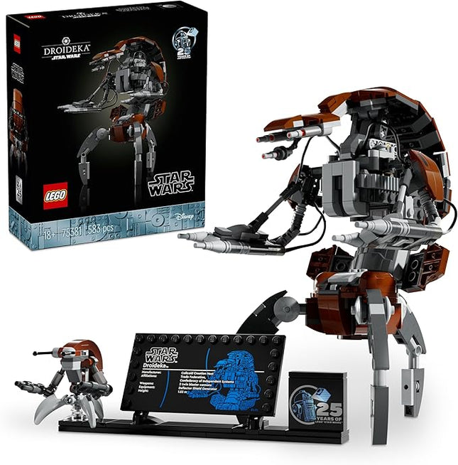LEGO 75381 Star Wars Droideka, bewegliche Arme und Beine, Jubiläumsset