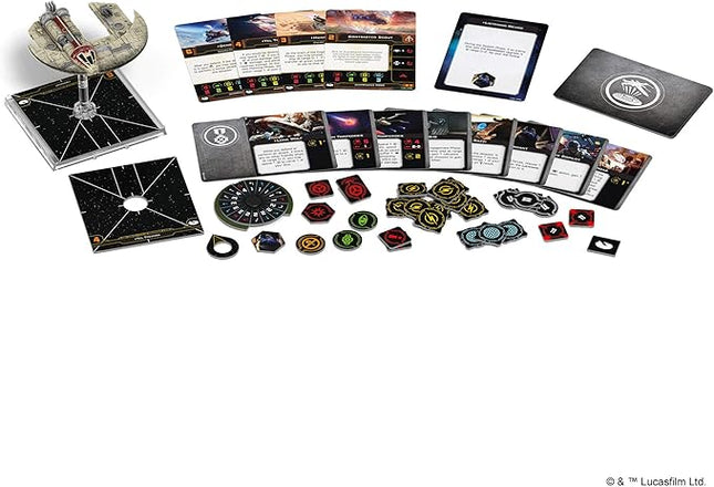 Star Wars X-Wing 2nd Edition Miniatures Game Punishing One EXPANSION PACK - Bounty Hunter Ship! Strategy Game for Kids & Adults, Ages 14+, 2 Players, 30-45 Minute Playtime, Made by Atomic Mass Games