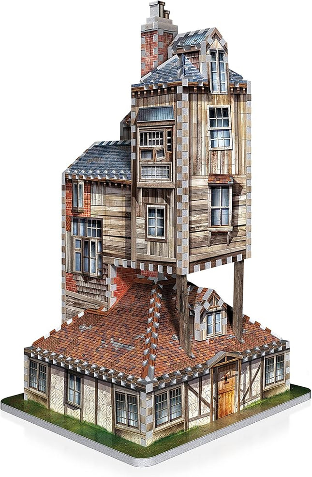 Wrebbit3D Harry Potter 3D Puzzle Model of The Burrow Weasley Family Home | 415 Jigsaw Puzzle Pieces | Build and Journey Through The Wizarding World